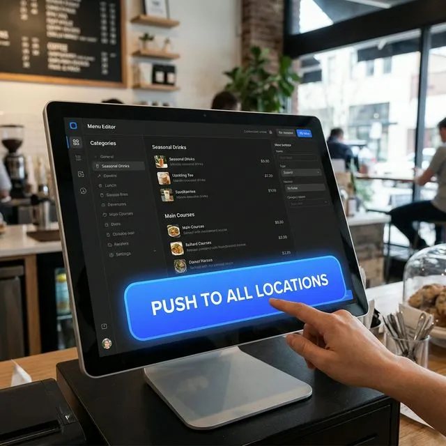 Global Menu Push