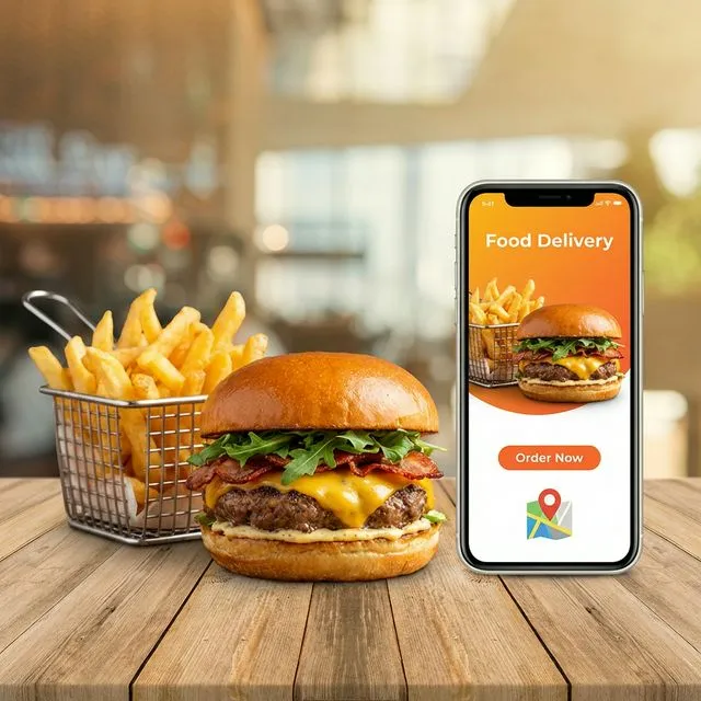 Restaurant staff using QuickDine online ordering and POS tools