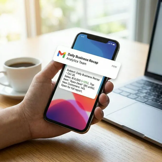 Daily Email Recap